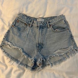 Zara denim shorts
